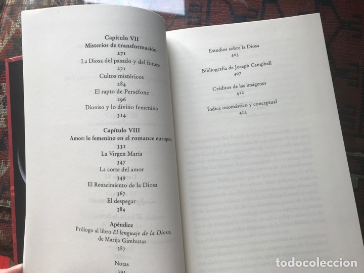 Libros de segunda mano: Diosas. Joseph Campbell. Atalanta. Como nuevo - Foto 6