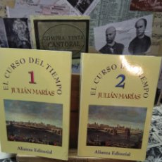 Libros de segunda mano: EL CURSO DEL TIEMPO. JULIÁN MARÍAS.. Lote 258753395