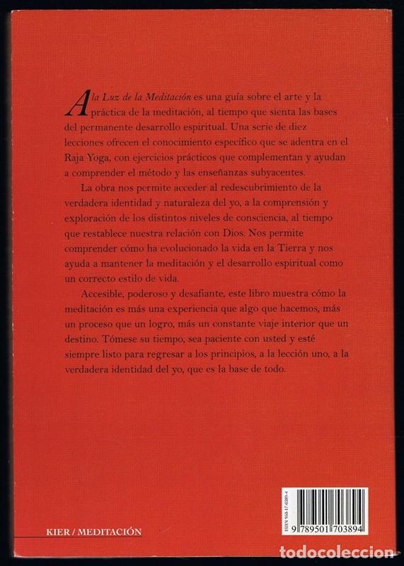 Libros de segunda mano: A LA LUZ DE LA MEDITACI&Oacute;N MIKE GEORGE - Foto 2