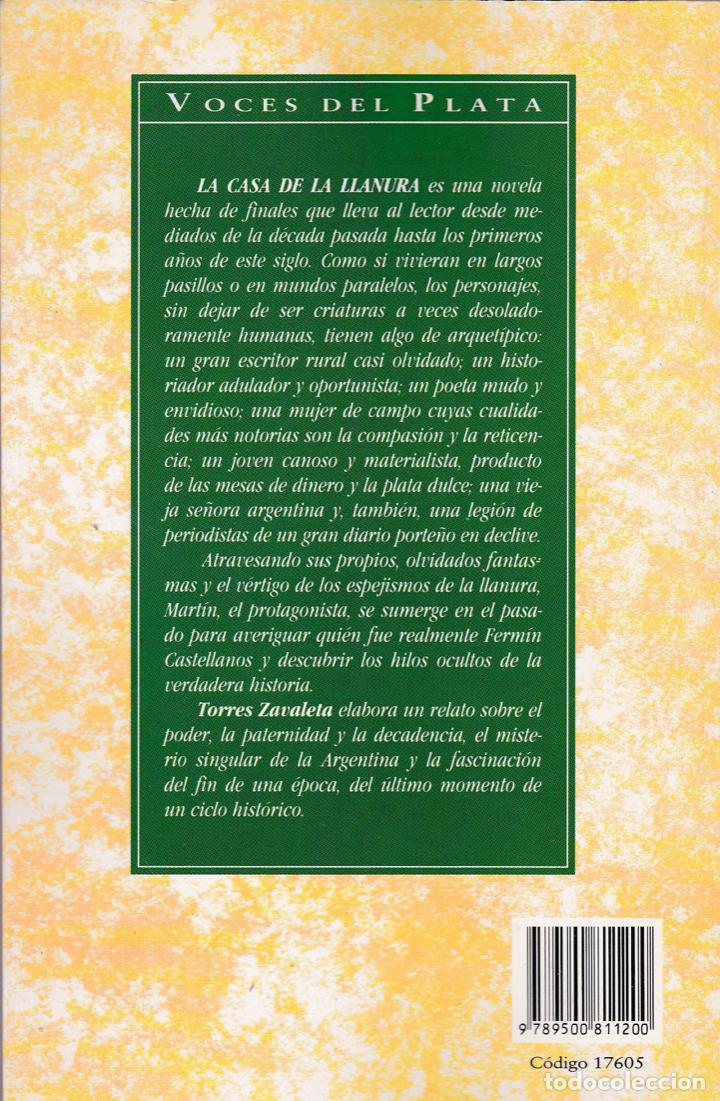 Libros de segunda mano: La Casa de la llanura / Jorge Torres Zavaleta - Foto 3