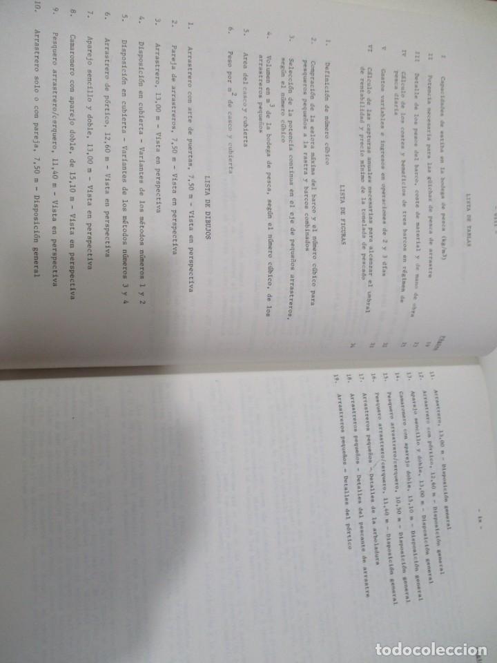 Libros de segunda mano: PROYECTOS DE EMBARCACIONES PESQUERAS:3 ARRASTREROS PEQUE&Ntilde;OS W6783 - Foto 3