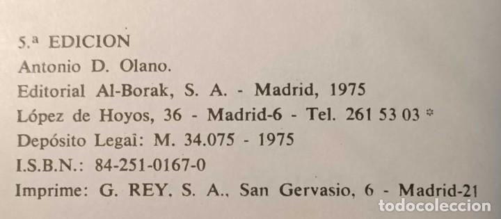 Libros de segunda mano: Libro: Gu&iacute;a Secreta de Madrid, Antonio D. Olano, 1975 - Foto 4