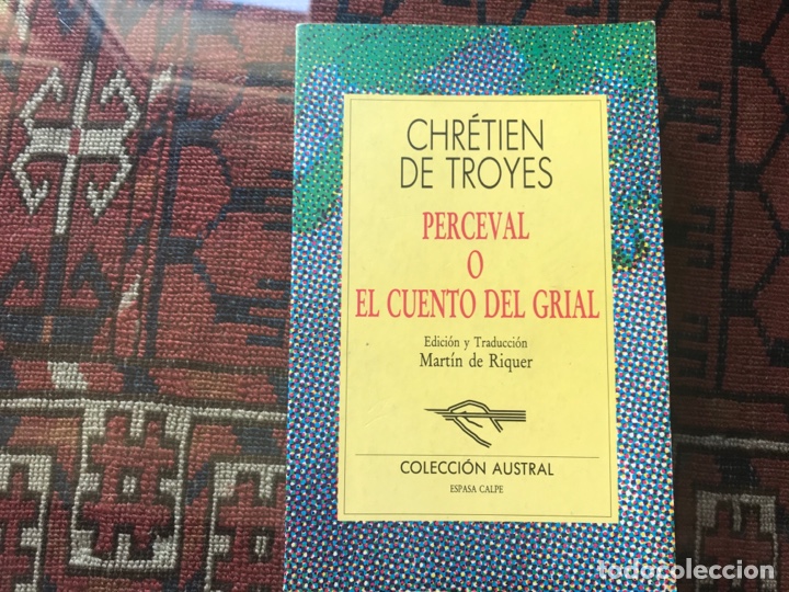 Libros de segunda mano: Perceval o el cuento del Grial. Chretien de Troyes. Austral - Foto 1