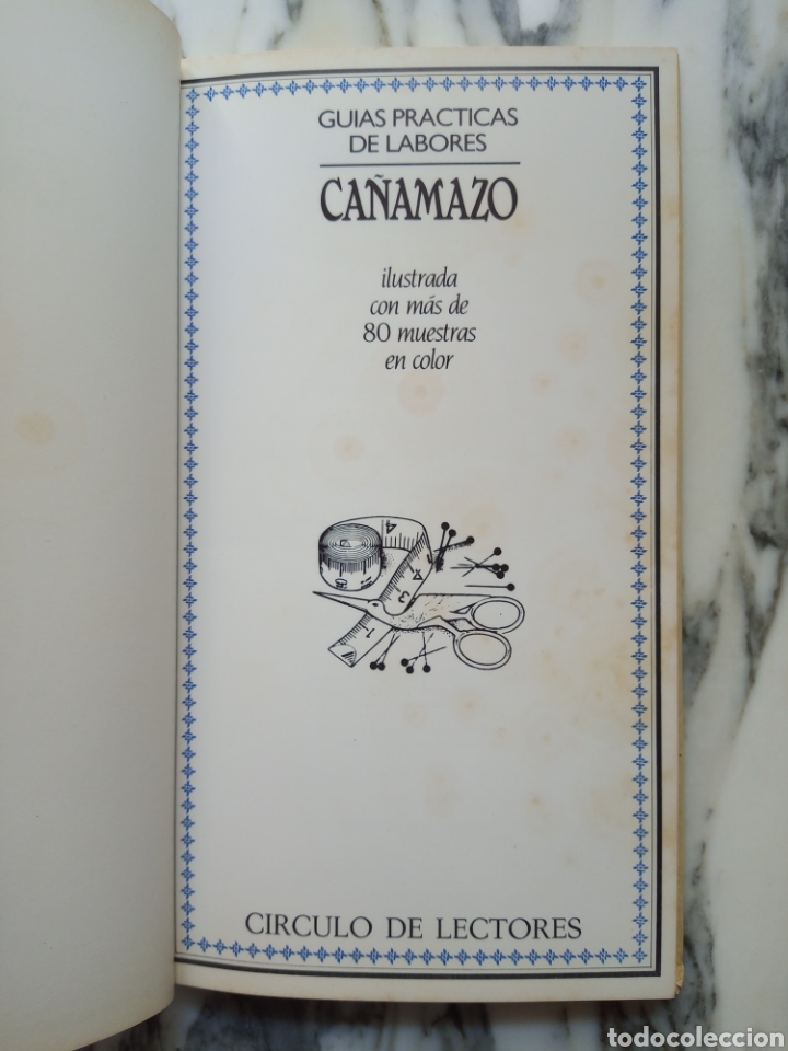 Libros de segunda mano: CA&Ntilde;AMAZO - GU&Iacute;AS PR&Aacute;CTICAS DE LABORES - 1984 - Foto 2