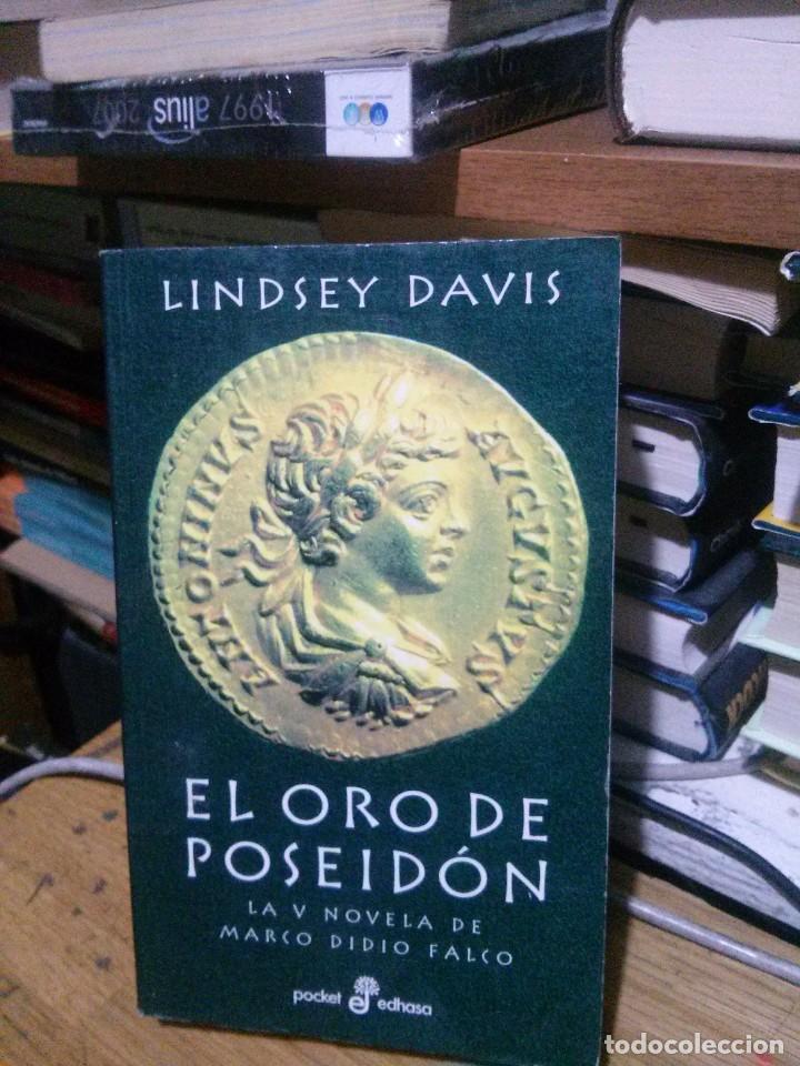 Libros de segunda mano: EL ORO DE POSEIDON, LINDSEY DAVIS, ED. EDHASA - Foto 1