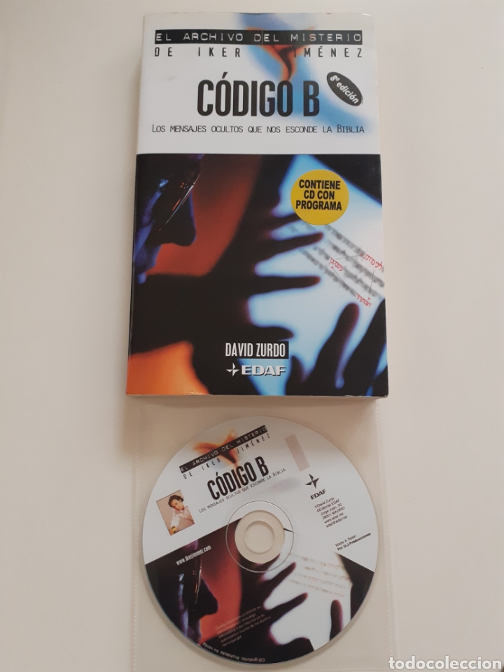 Libros de segunda mano: C&oacute;digo B de la Biblia, David Zurdo, Iker Jim&eacute;nez - Foto 1