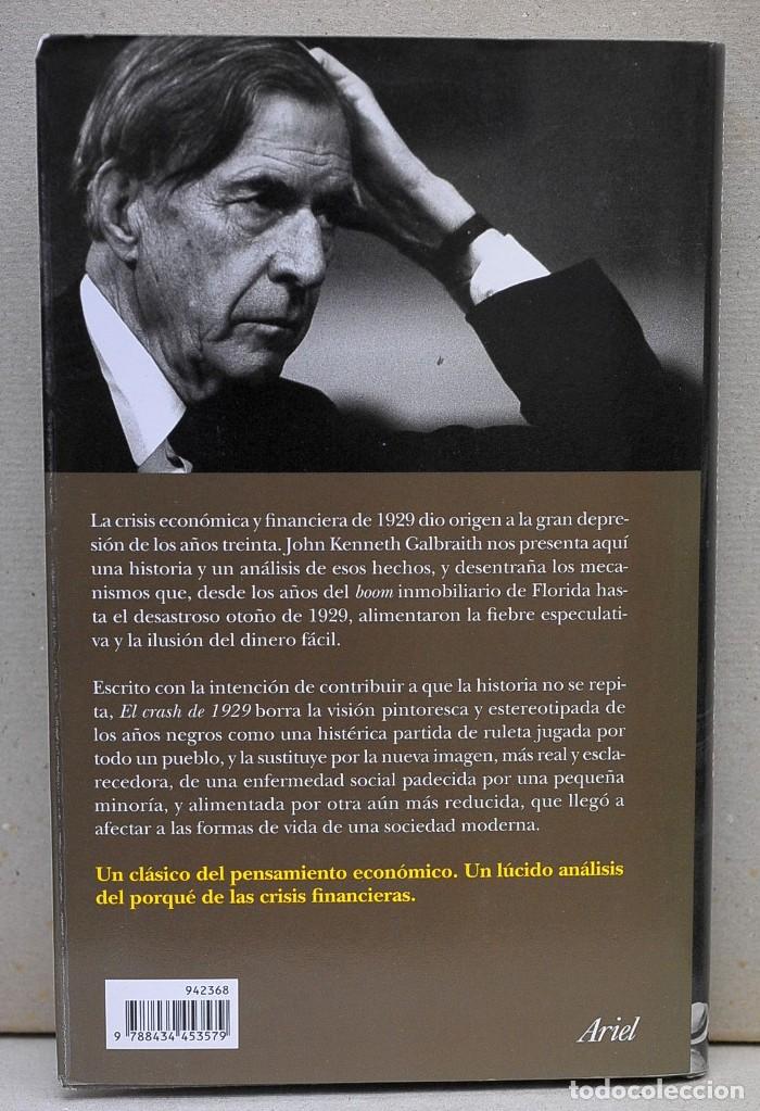 Libros de segunda mano: EL CRASH DE 1929. JOHN KENNETH GALBRAITH - Foto 2