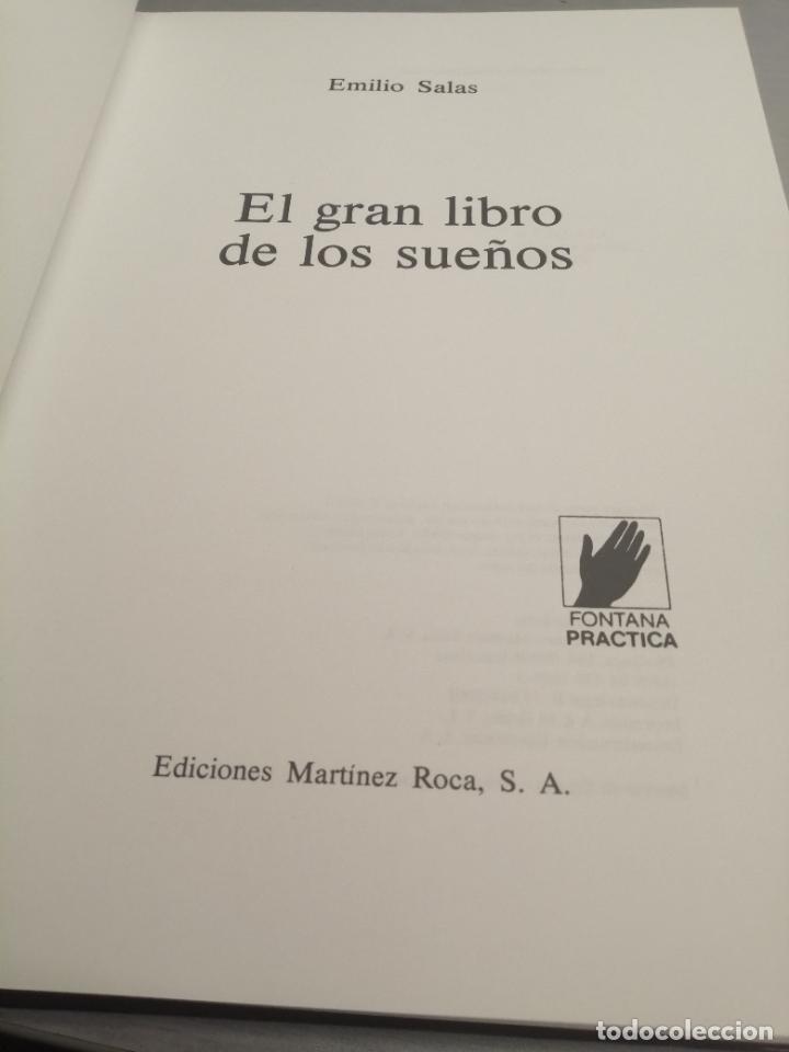 Libros de segunda mano: EL GRAN LIBRO DE LOS SUE&Ntilde;OS / EMILIO SALAS / MART&Iacute;NEZ ROCA 2001 - Foto 2