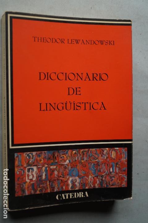 Libros de segunda mano: DICCIONARIO DE LING&Uuml;ISTICA. THEODOR LEWANDOWSKI. - Foto 1