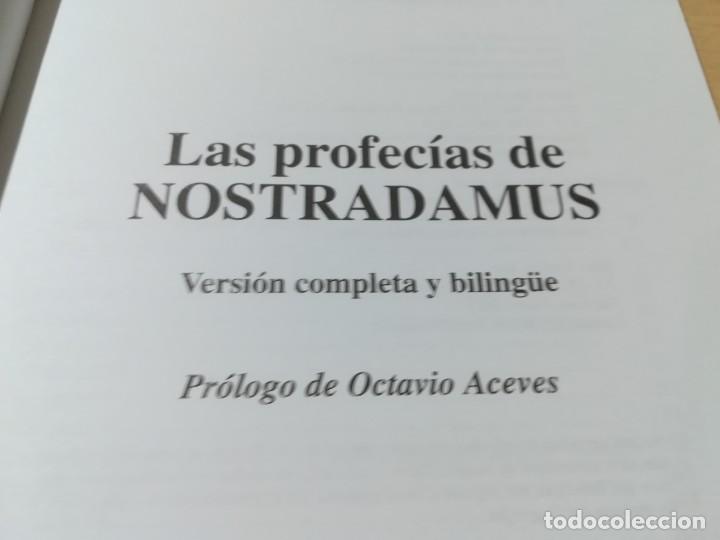 Libros de segunda mano: LAS PROFECIAS DE NOSTRADAMUS / VERSION COMPLETA Y BILING&Uuml;E / EDAF / CJA143 - Foto 5