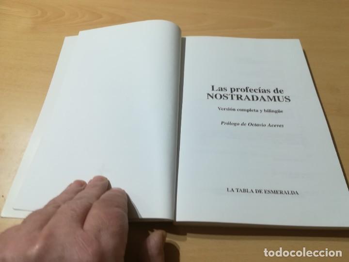 Libros de segunda mano: LAS PROFECIAS DE NOSTRADAMUS / VERSION COMPLETA Y BILING&Uuml;E / EDAF / CJA143 - Foto 6
