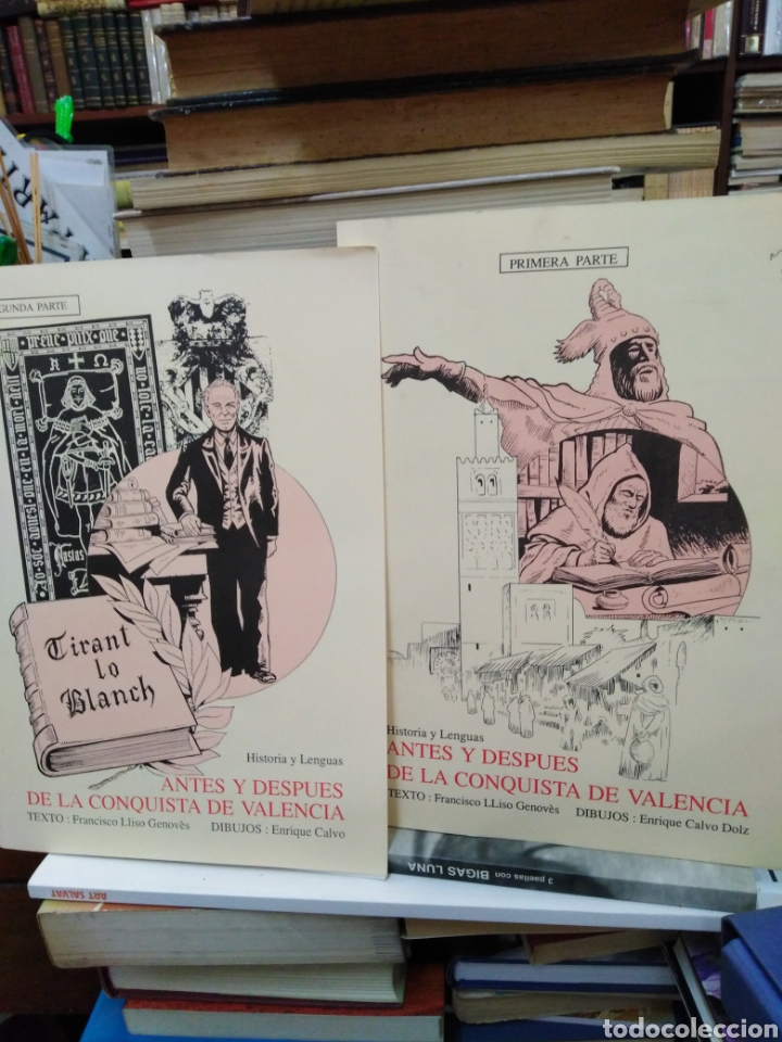 Libros de segunda mano: HISTORIA Y LENGUAS ANTES Y DESPU&Eacute;S DE LA CONQUISTA DE VALENCIA-2 TOMOS-FRANCISCO LLEDO GENOV&Eacute;S-