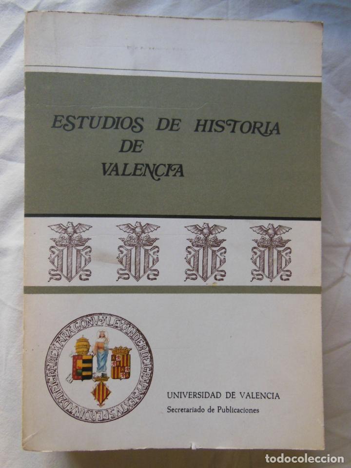 Libros de segunda mano: ESTUDIOS DE HISTORIA DE VALENCIA. 1978 - Foto 1