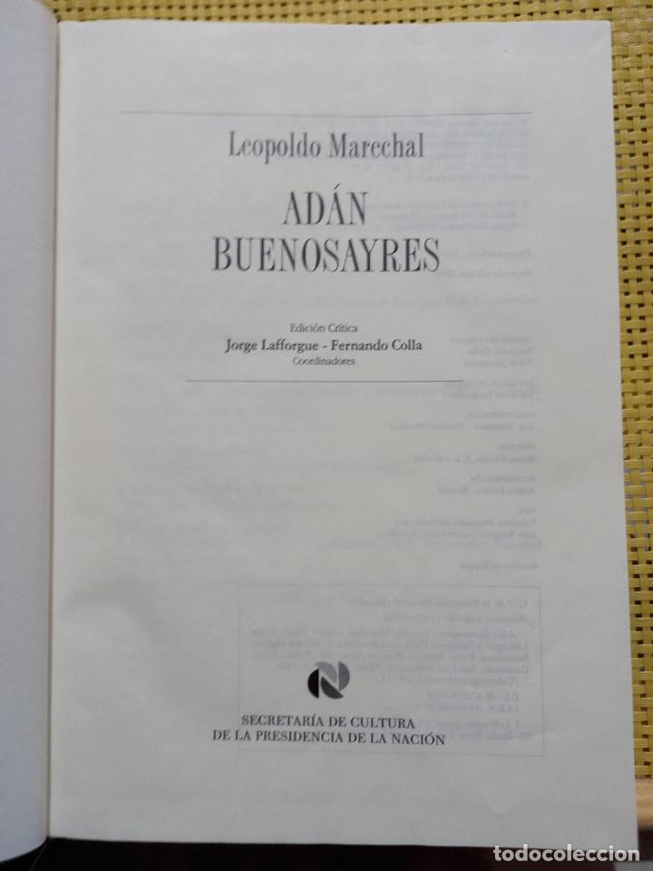Libros de segunda mano: Adan Buenosayres, Leopoldo Marechal - Foto 2