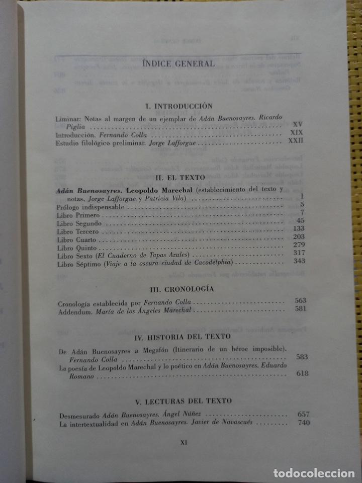 Libros de segunda mano: Adan Buenosayres, Leopoldo Marechal - Foto 3