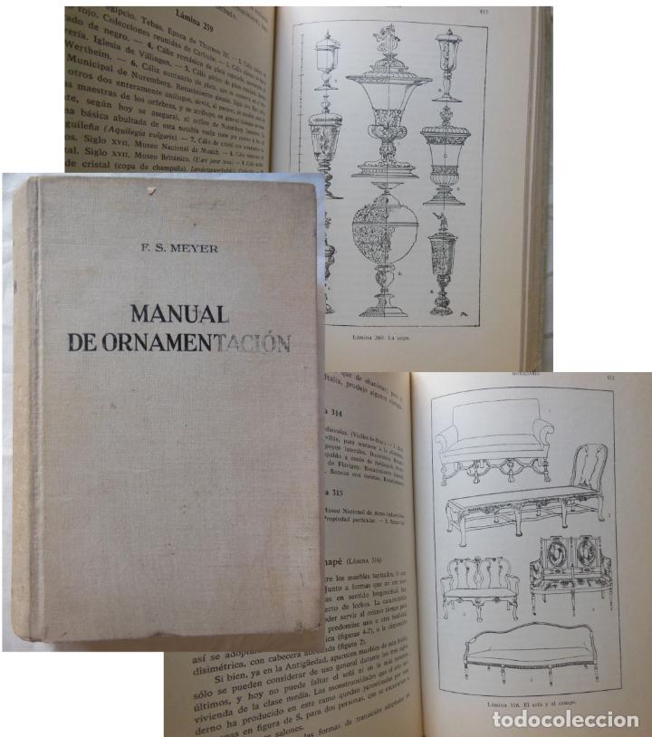 Libros de segunda mano: MANUAL DE ORNAMENTACION. 1964 F. S. MEYER - Foto 1