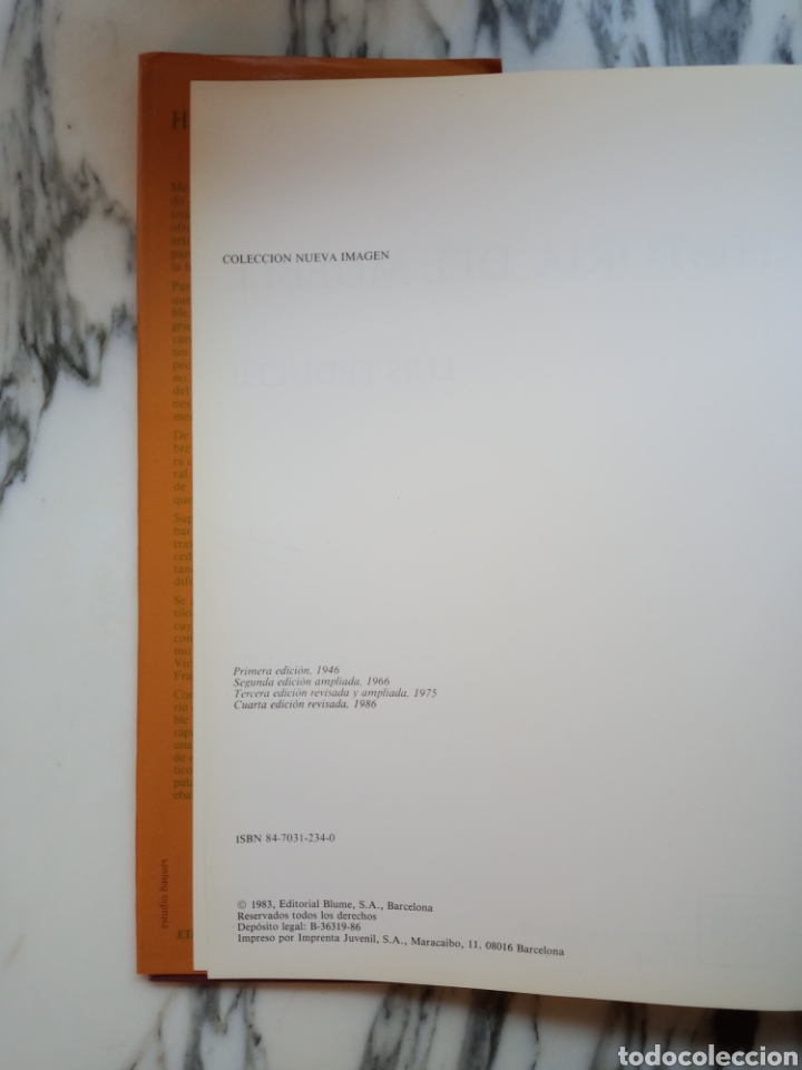 Libros de segunda mano: HISTORIA DEL MUEBLE - LUIS FEDUCHI - BLUME - 1986 - Foto 3