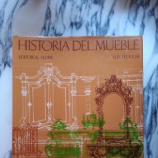 Libros de segunda mano: HISTORIA DEL MUEBLE - LUIS FEDUCHI - BLUME - 1986. Lote 260275545