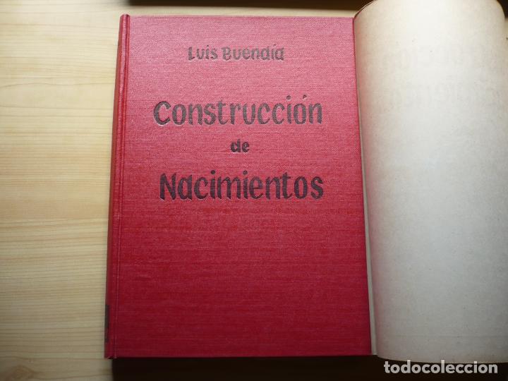 Libros de segunda mano: Construcci&oacute;n de Nacimientos. Luis Buend&iacute;a. Ediciones Giner, 1957. - Foto 7