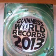 Libros de segunda mano: GUINNESS WORLD RECORDS 2013