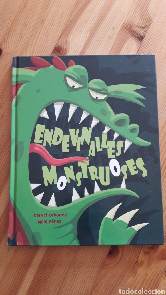 Libros de segunda mano: Endevinalles monstruoses Rafael Ordo&ntilde;ez Moni Perez Beascoa En catalan - Foto 1