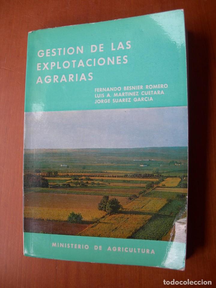 Libros de segunda mano: GESTI&Oacute;N DE LAS EXPLOTACIONES AGRARIAS / VVAA. - Foto 1