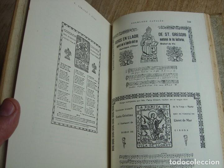 Libros de segunda mano: FOLKLORE CATAL&Aacute;N. TOM&Aacute;S CABALL&Eacute; CLOS. ED. FREIXINET 1947 BARCELONA - Foto 10