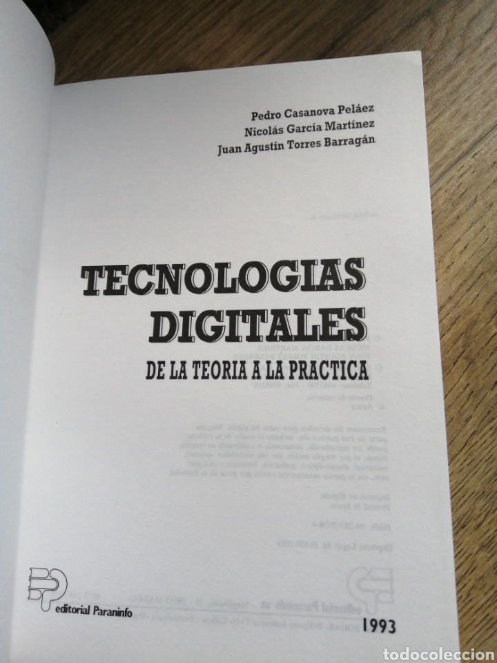 Libros de segunda mano: Tecnolog&iacute;as digitales - de la teor&iacute;a a la pr&aacute;ctica - Foto 4