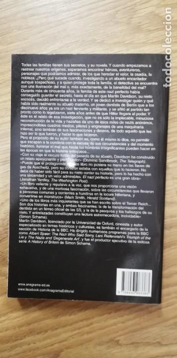 Libros de segunda mano: EL NAZI PERFECTO.MARTIN DAVIDSON. ANAGRAMA. - Foto 4