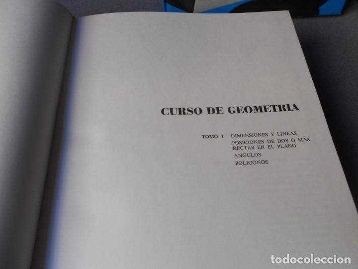 Libros de segunda mano: CURSO DE GEOMETRIA. TRES TOMOS. - Foto 2