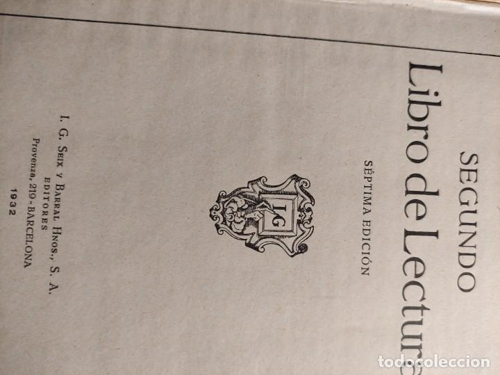 Libros de segunda mano: Segundo libro de lectura, seix barral, 1932 7a edicion - Foto 3