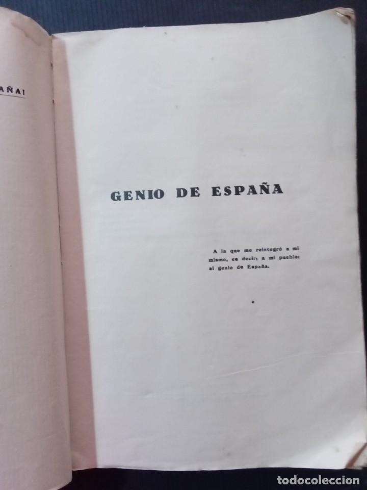 Libros de segunda mano: GENIO DE ESPA&Ntilde;A - ERNESTO GIM&Eacute;NEZ CABALLERO - EDICIONES JERARQU&Iacute;A 1938 - Foto 2