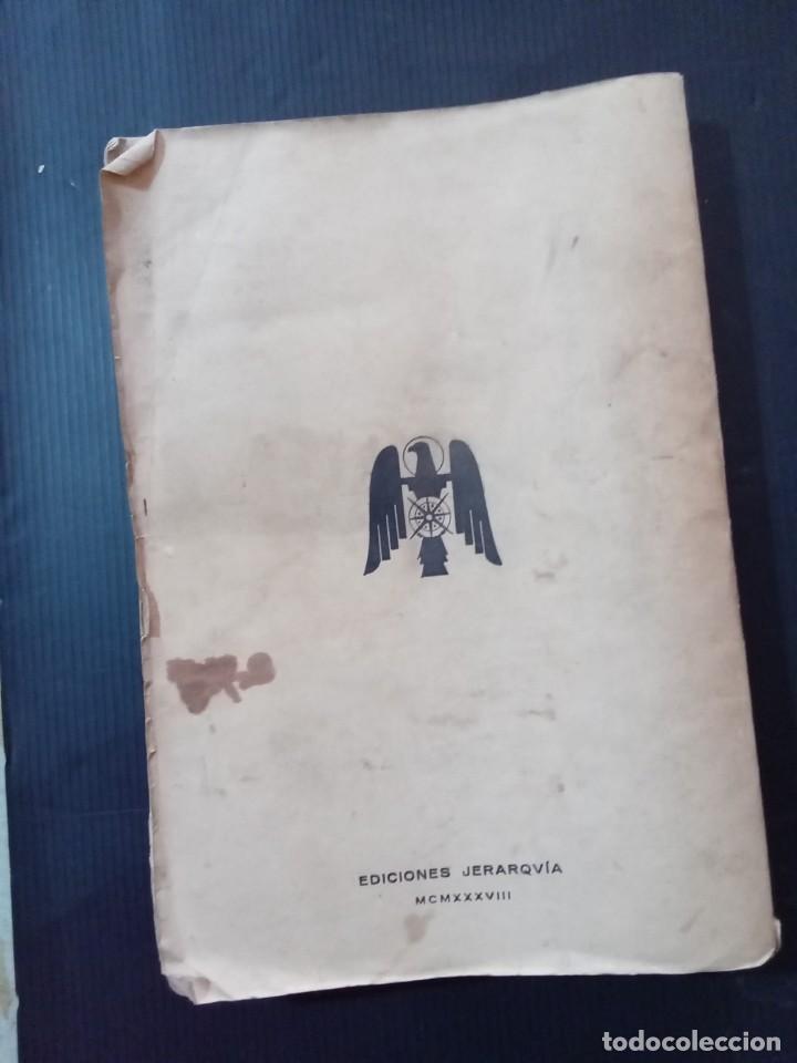 Libros de segunda mano: GENIO DE ESPA&Ntilde;A - ERNESTO GIM&Eacute;NEZ CABALLERO - EDICIONES JERARQU&Iacute;A 1938 - Foto 7