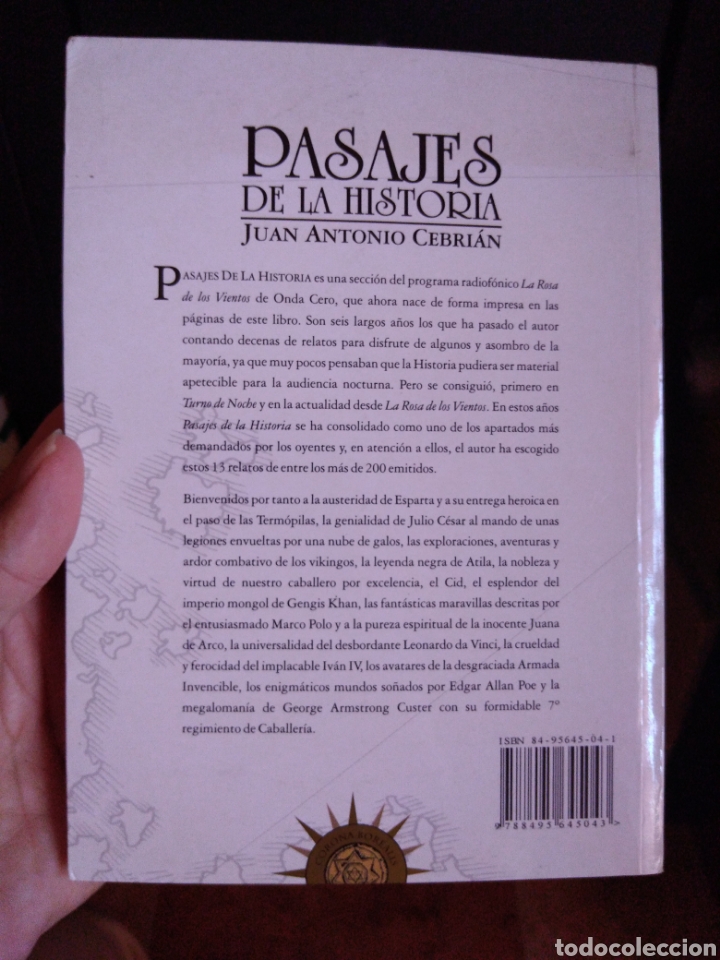 Libros de segunda mano: Pasajes de la historia Juan Antonio Cebri&aacute;n - Foto 2