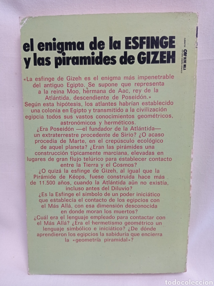 Libros de segunda mano: El enigma de la Esfinge y las pir&aacute;mides de gizeh - Foto 2
