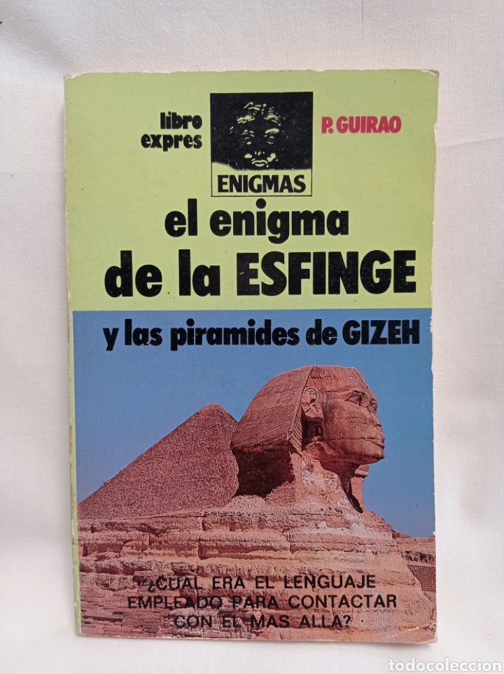 Libros de segunda mano: El enigma de la Esfinge y las pir&aacute;mides de gizeh - Foto 1