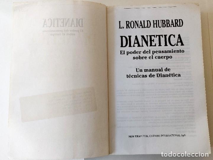 Libros de segunda mano: Libro Dianetica. El poder del pensamiento. - Foto 3