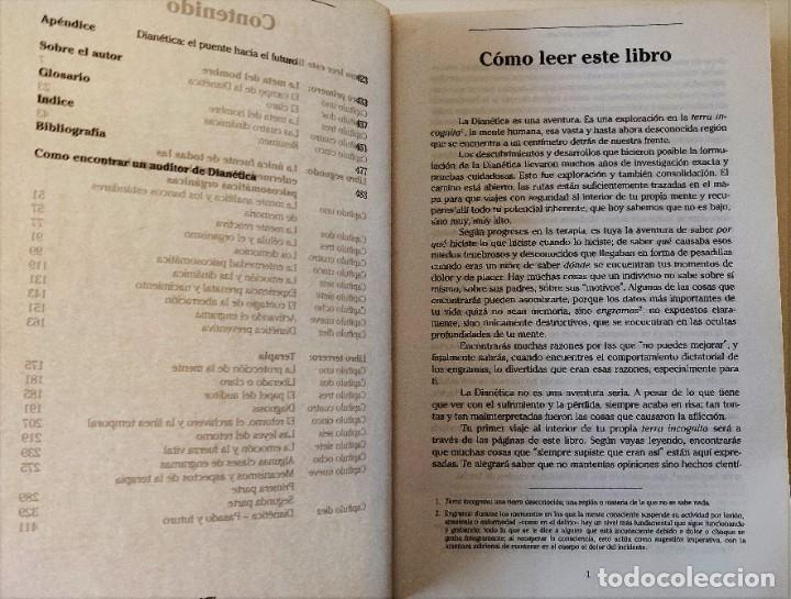 Libros de segunda mano: Libro Dianetica. El poder del pensamiento. - Foto 6