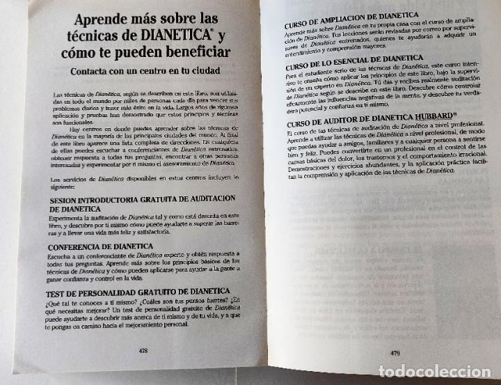 Libros de segunda mano: Libro Dianetica. El poder del pensamiento. - Foto 7