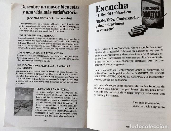 Libros de segunda mano: Libro Dianetica. El poder del pensamiento. - Foto 8