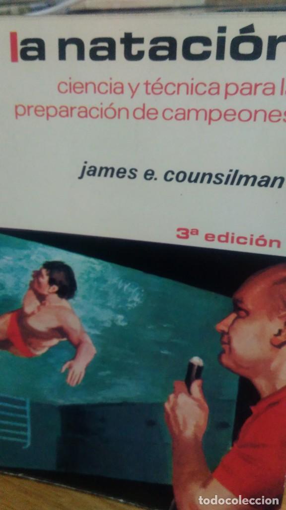 Libros de segunda mano: LA NATACION, JAMES E. COUNSILMAN, ED. HISPANO EUROPEA - Foto 1