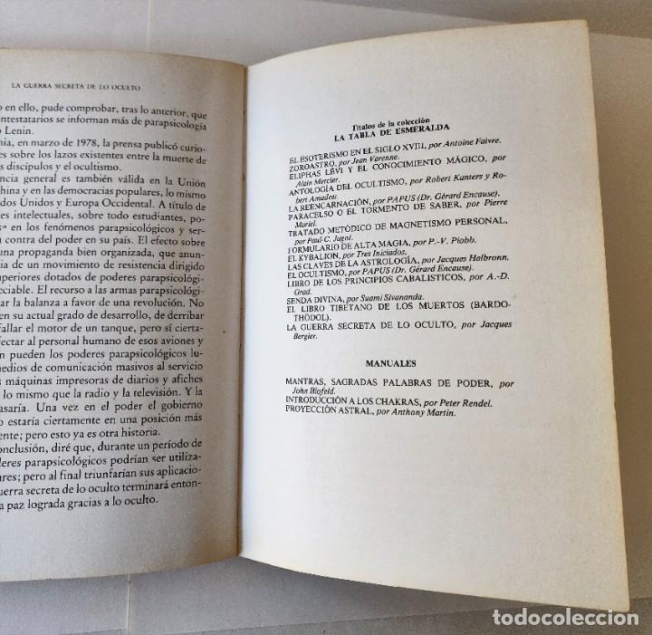 Libros de segunda mano: Libro La guerra de lo Oculto - Foto 7