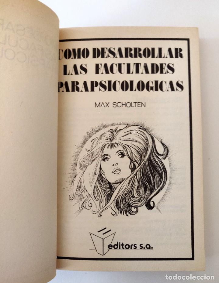 Libros de segunda mano: Libro Como Desarrollar las Facultades Parapsicologicas - Foto 2
