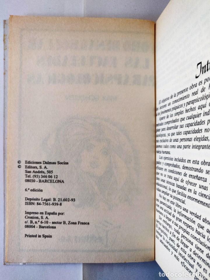 Libros de segunda mano: Libro Como Desarrollar las Facultades Parapsicologicas - Foto 3