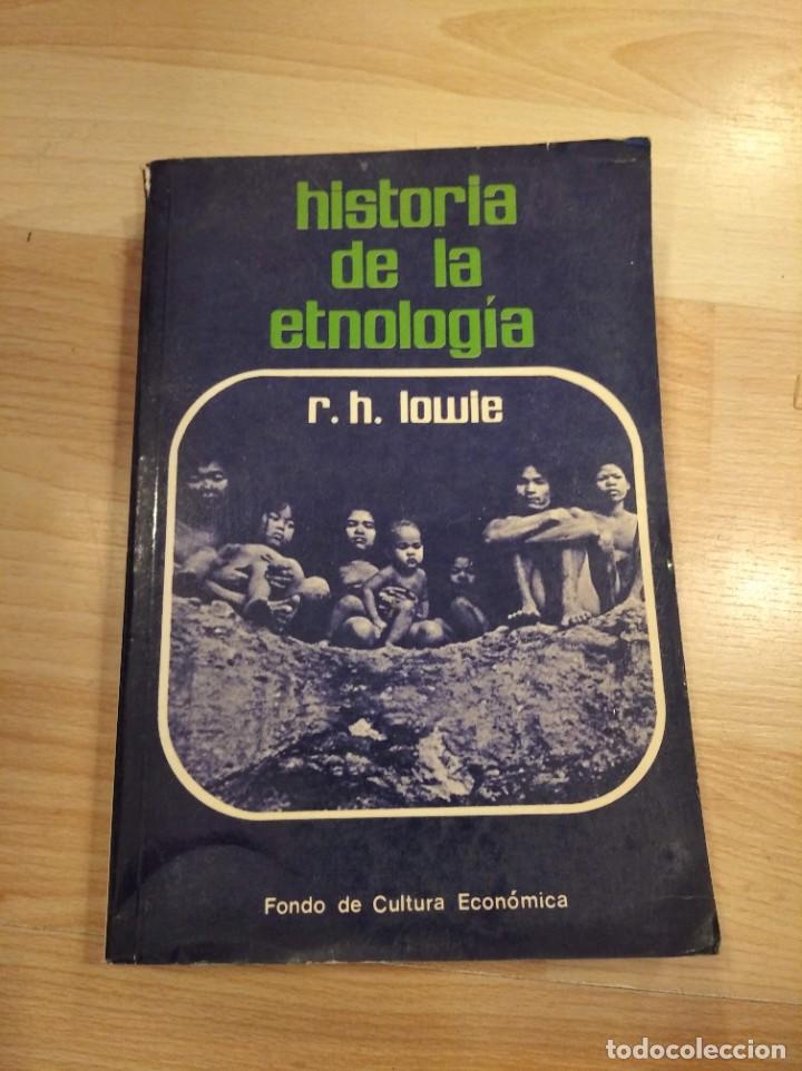 Libros de segunda mano: Historia de la etolog&iacute;a. R. H. Lowie - Foto 1
