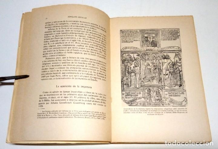 Libros de segunda mano: TORRE, Alfonso de la. Vision deleitable. Reproducci&oacute;n facs&iacute;mil, 1489. 1983. - Foto 4