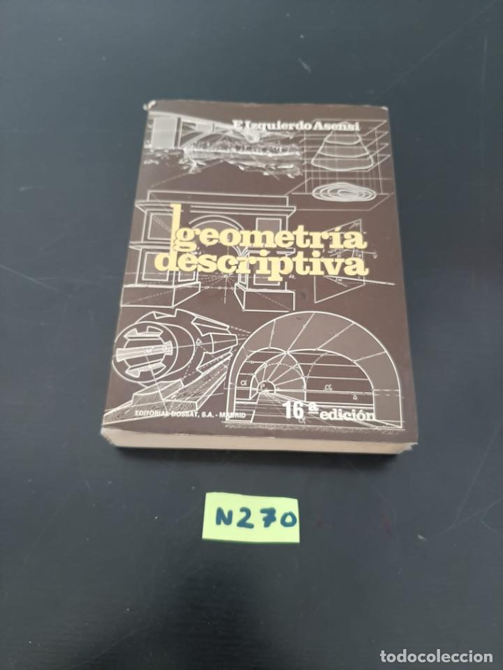 Libros de segunda mano: Geometr&iacute;a Descriptiva - Foto 1