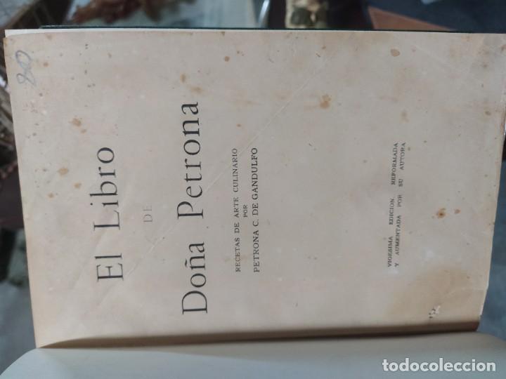 Libros de segunda mano: EL LIBRO DE DO&Ntilde;A PETRONA..c. de gandulfo..sin fecha - Foto 4