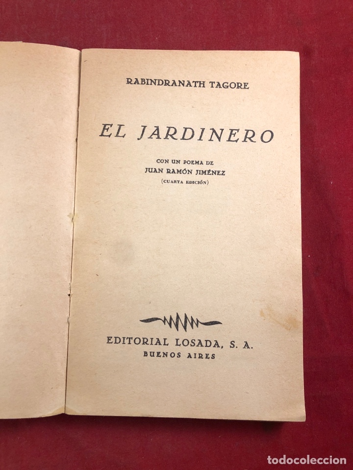 Libros de segunda mano: EL JARDINERO. RABINDRANATH - Foto 2