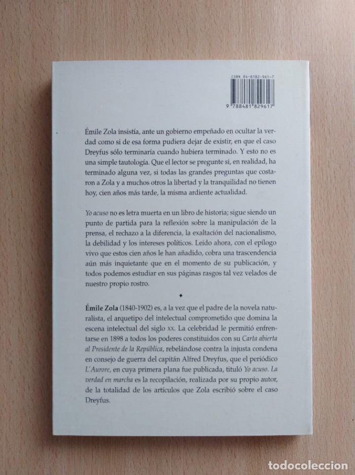 Libros de segunda mano: YO ACUSO. &Eacute;mile Zola - Foto 2
